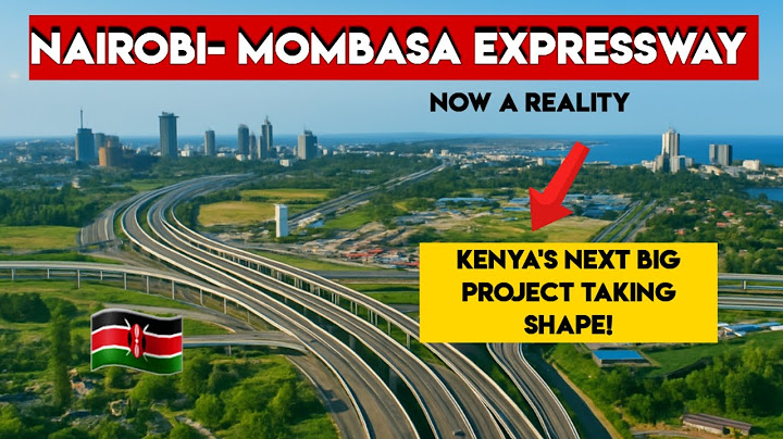 This Road Will Change Kenya Forever: Nairobi to Mombasa in Just 4 Hours!
