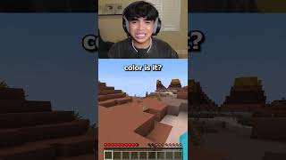Minecraft But a Random Color Kills You #minecraft