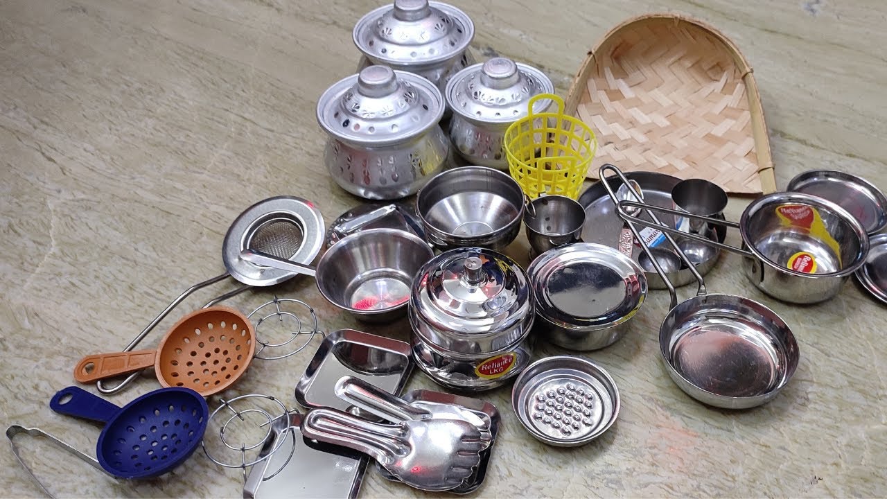 Unboxing Kitchen Cooking Set || Real Kitchen Items | Unboxing Mini Kitchen || World Small Kitchen