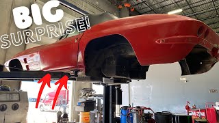 We Found WHAT Holding This Corvette Together!?!?! Classic Car Restoration Shop