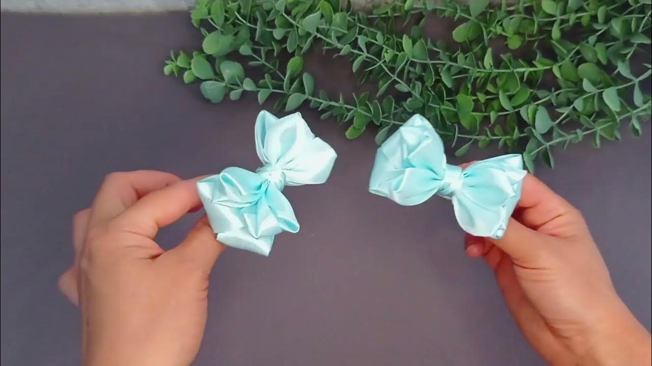 НЕЖНЕЙШИЕ бантики!!! ️Вариант создания Бантиков для волос из ленты ...