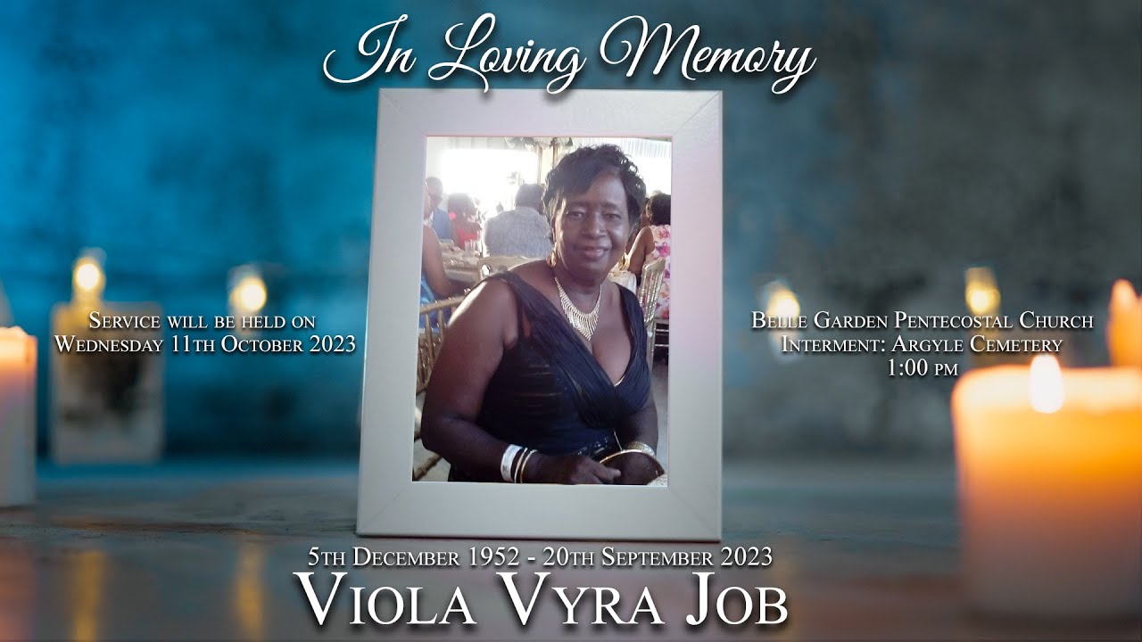 Celebrating The Life of Viola Vyra Job YouTube