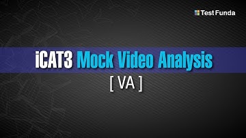 iCAT03 Mock Video Analysis (VA) - Testfunda