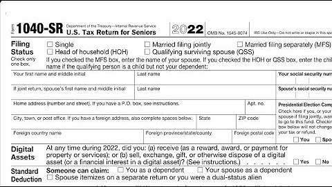 How to find 1040 SR online