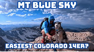 Colorado 14Ers Mt Blue Sky Via Summit Lake Hike Guide - Easiest Co 14Er?