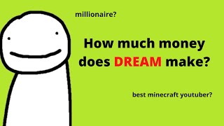 How Much Money Does Dream Make (2021) (21 Year Old Minecraft Millionaire)
