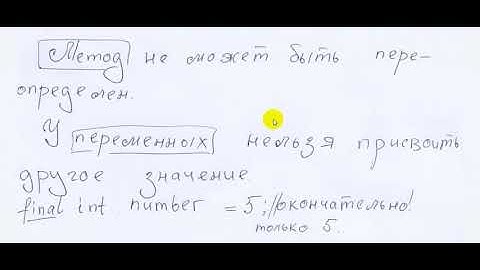 Final в Java. Когда финал - далеко не конец.