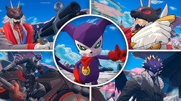 Impmon & Digivolutions – Unique Skills Showcase  | Digimon Story Time Stranger