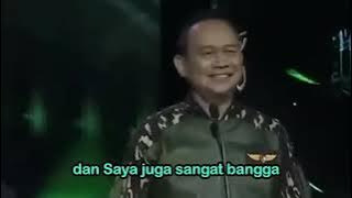 Ngakak! Erick Thohir Ajak Cak Lontong ngomong Bahasa Inggris