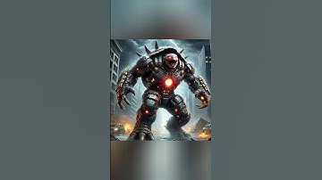 Turtle or Iron man hybrid picture: Mind blowing creatures 😱.Ai generated video ☠️.#shortsfeed#hybrid