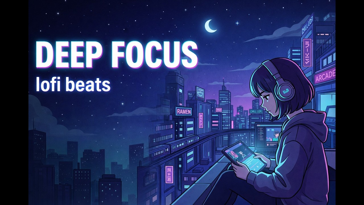 Study Music – Deep LoFi Focus Beats for Work & Concentration (1 Hour ...