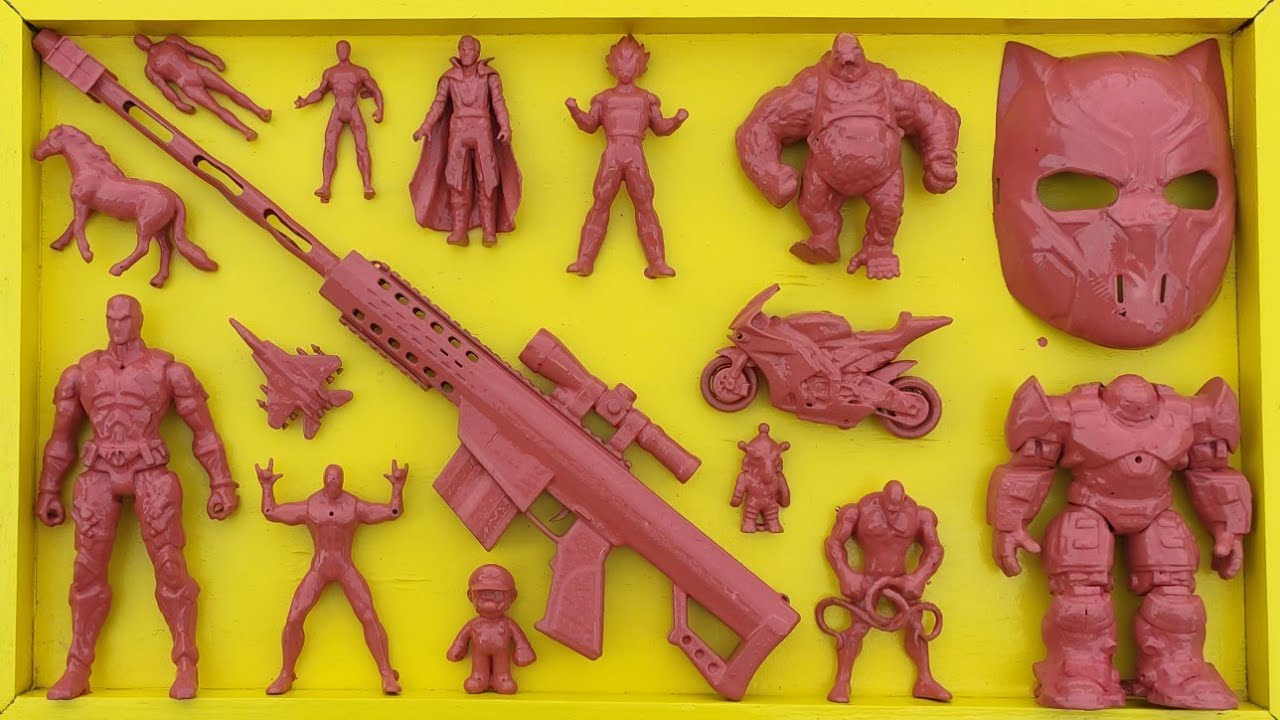 Membersihkan Avenger Super Hero Story, Spiderman, Captain America, Ultraman, Venom, Hulk, Batman.