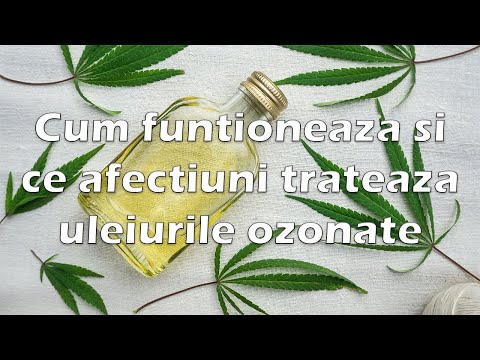 Cum functioneaza si ce afectiuni trateaza uleiurile ozonate | HempMedPharma