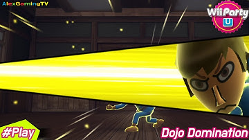Wii Party U - Dojo Domination (Standard Mode, Eng Sub ) Player Kim Yumin ( 김유민 )