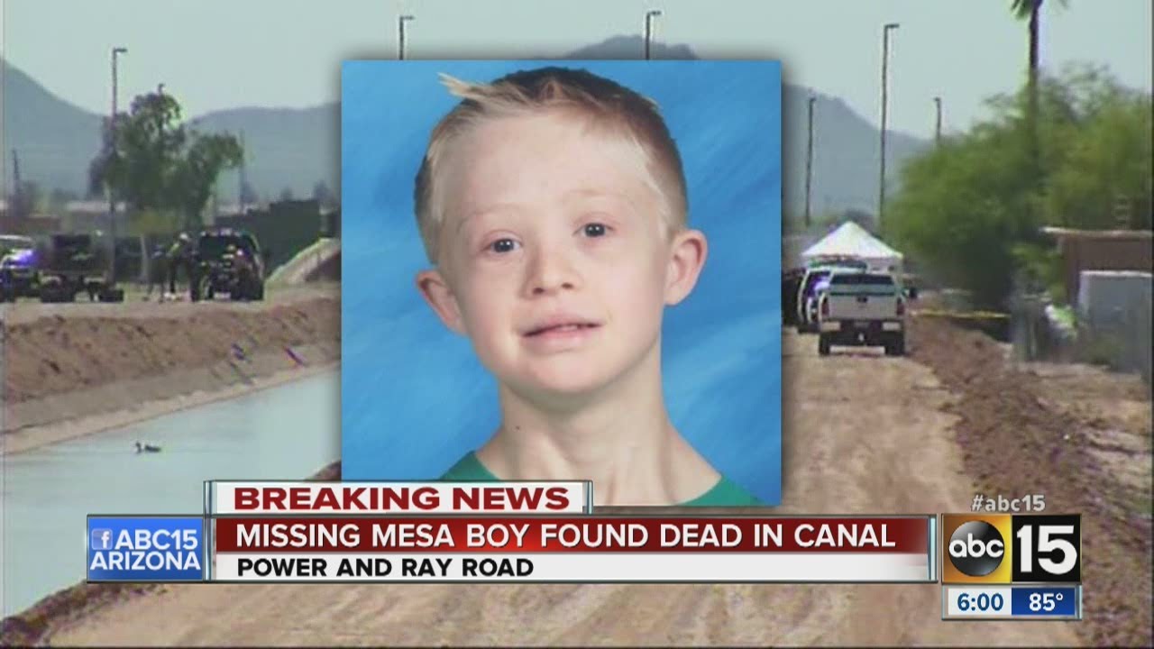 Body of missing boy found in canal - YouTube