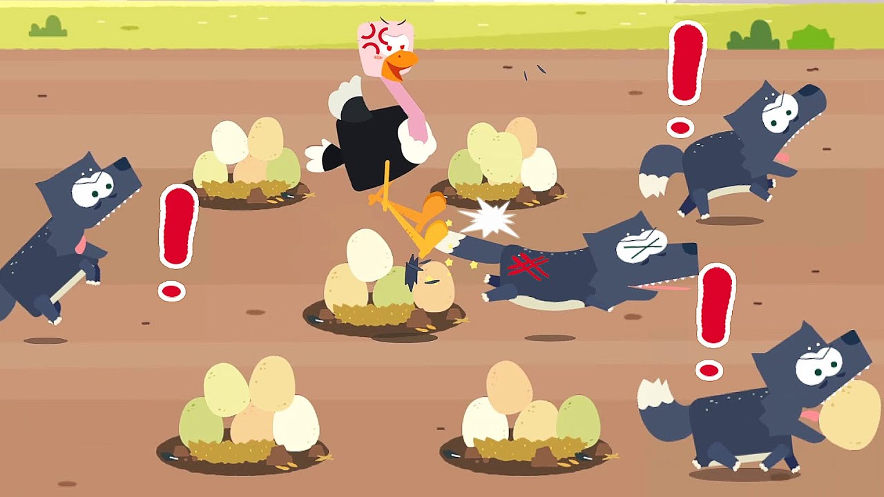 Little Panda Desert Animals 🐫 | Protect Ostrich Eggs & Help Camel | BabyBus Game