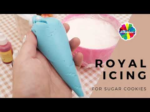 jangan lupa lakukan ini...saat membuat royal icing...