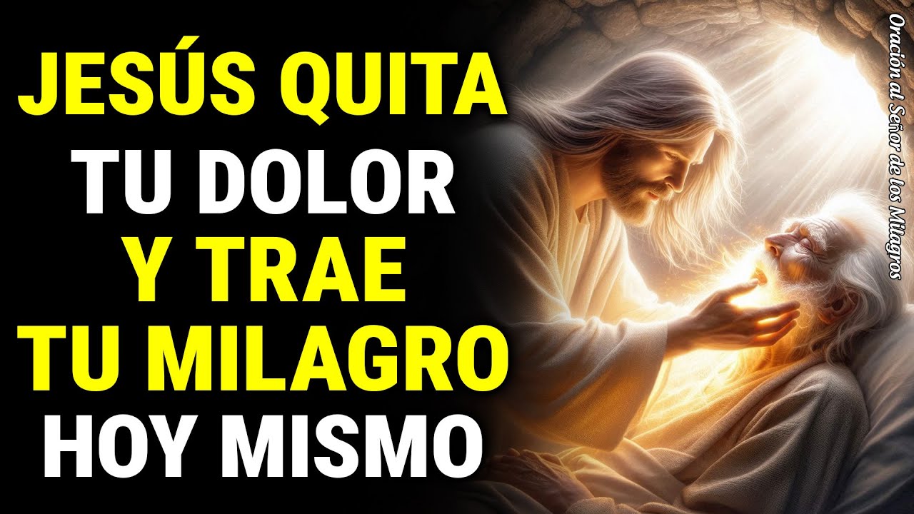¡ORACIÓN PODEROSA! DIOS ROMPE TODA ENFERMEDAD AL INSTANTE HOY  ✨ ¡Solo Escucha!