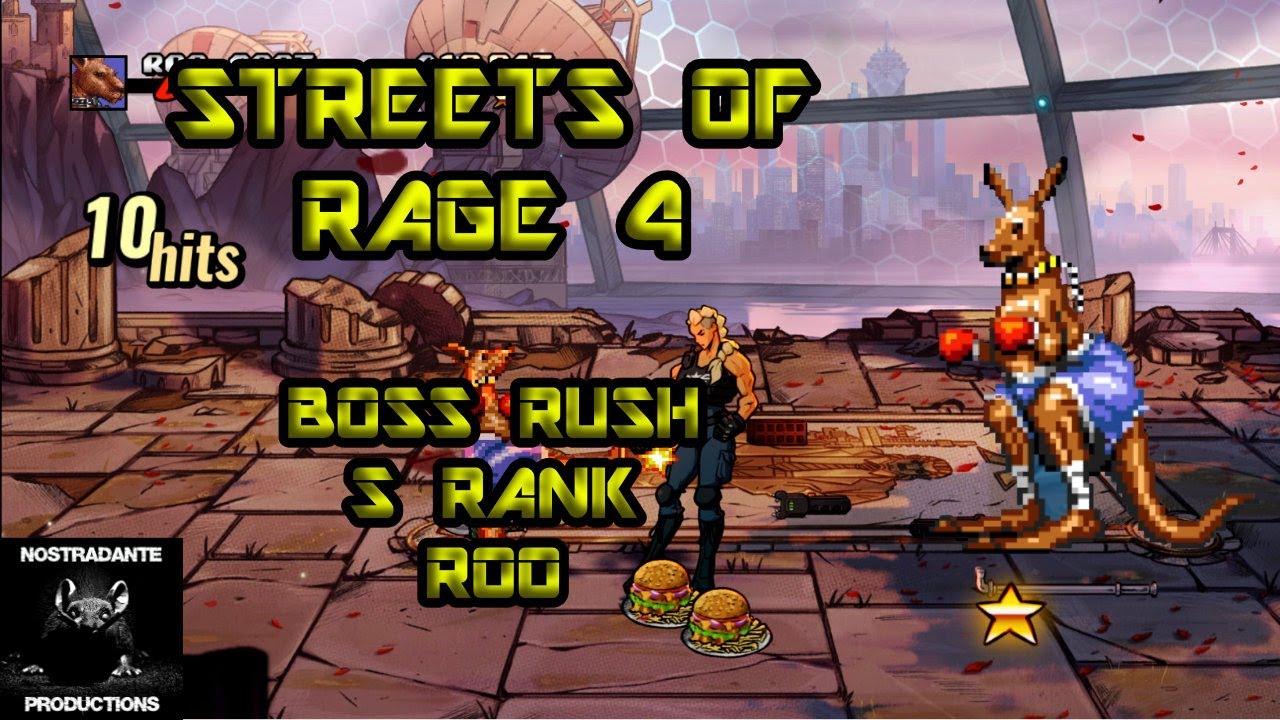 Streets Of Rage 4 Boss Rush: Roo
