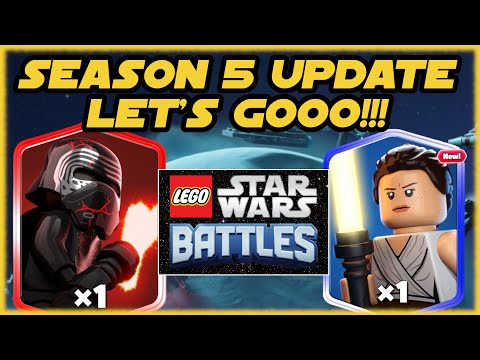 LEGO Star Wars Battles - Season 5 Reaction!  LET&rsquo;S GOOOOOOOOOOOOO!!!!!!!!!