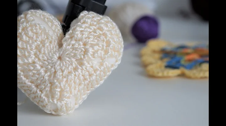 Learn the Art of Crocheting Mini Heart Pillows