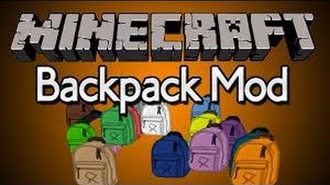 Minecraft: How to install Backpack Mod (Mac) 1.6.4
