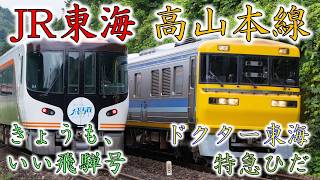 キヤ95 ドクター東海　加工品 ドクター東海】JR東海 キヤ95系検測・HC85系特急ひだ【高山本線