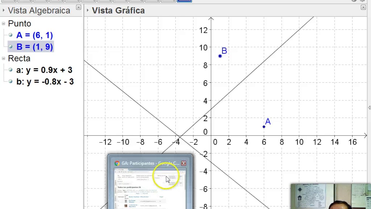 como hacer una paralela en geogebra