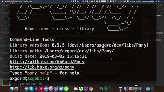 Александр AxGord Гордейко. Подробно о Pony Tools