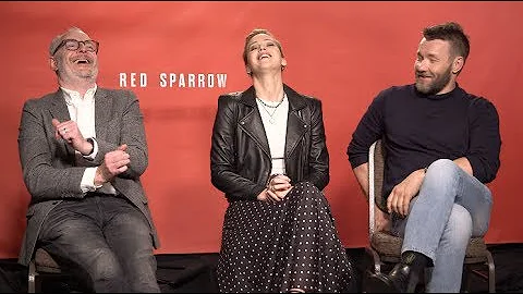 RED SPARROW interviews - Jennifer Lawrence, Joel E...