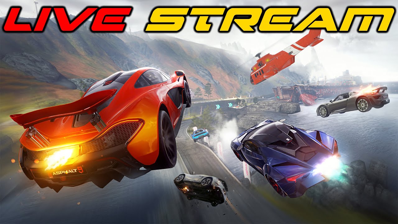 Asphalt 9 Live Stream Rush MP - YouTube