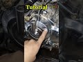 hiw to replace a removed Clutch release pinion R 150carb