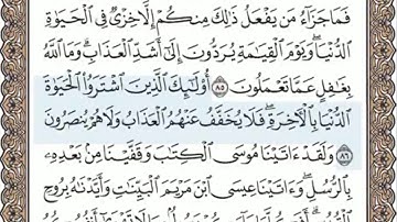 الصفحة الثالثة عشرة ( 13/604) محمد المنشاوي - الختمة المرئية بالصفحات للقرآن الكريم