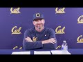 Cal Football: Justin Wilcox Media Availability (9.19.23)