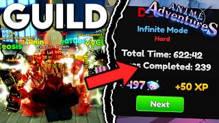 My GUILD VS Anime Adventures Infinite Update 15!