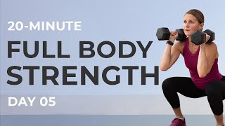 Strong 20 Day 5: 20-Minute Full Body Functional Strength screenshot 1