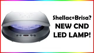 New CND LED Lamp: Brisa+Shellac