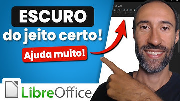 LibreOffice ESCURO! Veja como mudar a cor da interface