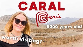 Visiting Caral; the oldest city ruins in South America 🌎 Peru travel vlog