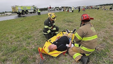 Full Scale Emergency Exercise Drill at Richmond International Airport