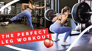THE PERFECT LEG WORKOUT! | Full Workout Krissy Cela screenshot 2