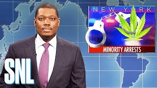Weekend Update on Marijuana Possession Arrests - SNL