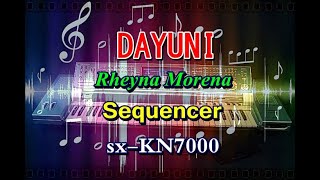 Rheyna Morena - Dayuni || Janda Ayu Jarang Dikeloni [karaoke] ||sx-KN7000