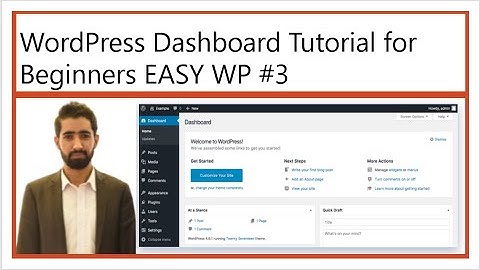 #3 WordPress Dashboard Tutorial for Beginners EASY (Urdu/Hindi)