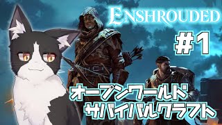 脳筋ネコの亡国再建　＃1【Enshrouded エンシュラウデッド 】