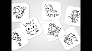 Boys Coloring Piggy Panda Games Doll Paint screenshot 5