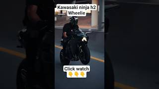 Wheelie Kawasaki̇ Ni̇nja H2R, İnsane Wheelie Streets