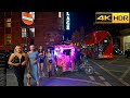 ▶️ 3 Hours of London Nightlife Walk 💃🏽 🕺🏼 Best Collection of London Night Walks [4K HDR]