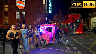 ▶ 3 Hours of London Nightlife Walk   Best Collection of London Night Walks [4K HDR]