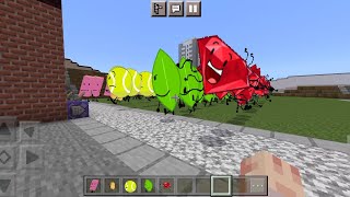 BFDI: Ruby Nextbot Added in Minecraft PE | #minecraftpeaddons